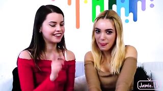 Two girls shared cock of Nico Nice in an intense session