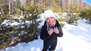 A girl got lost in the forest and was helped by a forester