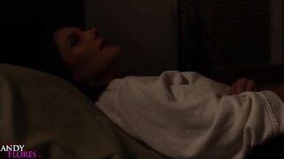A hot teacher gets wild with her students in a steamy sleepover scene