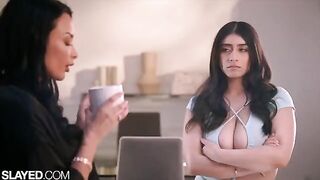 Anissa, the teacher, is really good at explaining things with passion