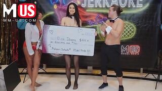 Eliza Ibarra gets wet pussy smashed by Jay Romero’s hard rod in Jerkaoke