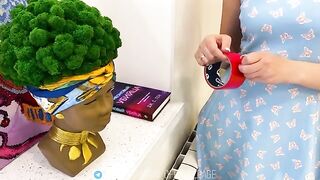 A stepson fucked his beautiful stepmom without a condom, what a mistake!
