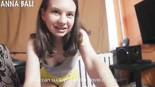 My stepbrother won a trip, and I got a prize for his dick