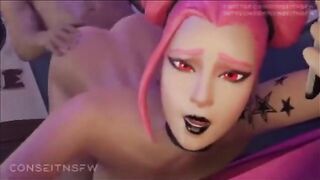Hentai compilation with the hottest Fortnite Haze scenes to watch