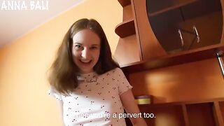 You found my toy in the bathroom, let’s get intimate then