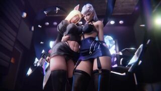 OUT Meet N Greet Part 2 Ahri Evelynn - the best hentai cartoon for fans of League of Legends