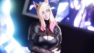 OUT Meet N Greet Part 2 Ahri Evelynn - the best hentai cartoon for fans of League of Legends