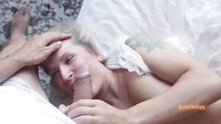A couple has a sensual and passionate sex, captured in real-time action