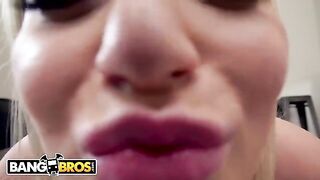 Watch Blake Blossom's Big Tits Bounce Up And Down While Riding With Intense Passion From Your POV