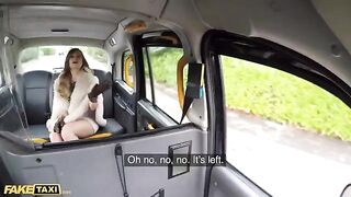 A hot young girl got into the taxi; the driver took her to a private place