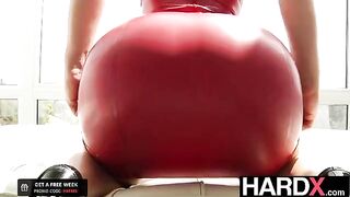Abella Danger gets her big ass smashed in a hardcore DP scene