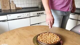 Stepmom and Rosie from TANTALY in a steamy kitchen encounter