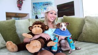 Cute PAWG Zoey Monroe fucked in her juicy ass by a horny Frenchman