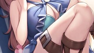 Raphtalia relieves your cock in a steamy JOI scene