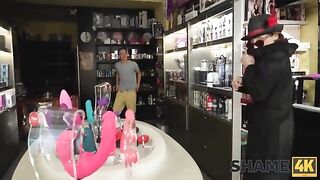 Older woman becomes a sex slave for her neighbor from Shame4K
