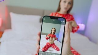 She asked for photos, but things got steamy in a different way