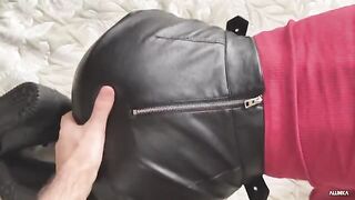 The cute girl teased her classmate and got cum on her clothes