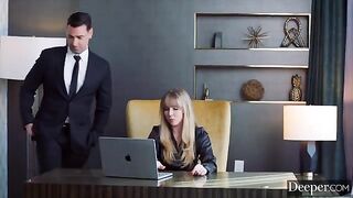 Married woman Lena cheats on her husband with Manuel