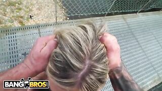 Carla Boom, the Spanish pornstar, loves rough sex, and Emilio Ardana delivers in public
