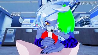 Roxanne Wolf gets fucked in Five Nights at Freddy's hentai