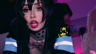 Cosplay anime girl Tamaki gets fucked like a slut - CUT version