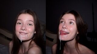 A cute amateur girl likes to have a hard cock in her tight pussy - MIRARI