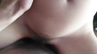 Skinny babe fucks and sucks a throbbing cock on her vacation in 4K