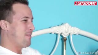 Busty babes Valentina Nappi and Abella Danger crush cock in a house party