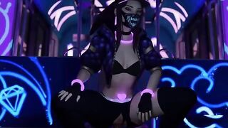 3D Hentai: League of Legends Compilation Ahri Akali Uncensored Anime