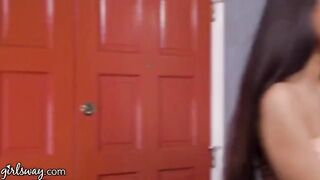 Eliza Ibarra and her stepmom caught in a compromising position