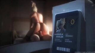 Overwatch Mercy SFM compilation with animated sex scenes