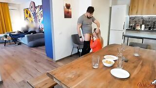 They caught their wives cheating in the kitchen, pure treason!