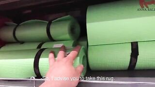 Will you help me choose a yoga mat for future intimacy?