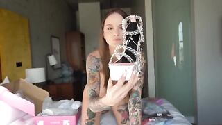 See Through Lingerie Try On Haul with Natasha Kirsten got me banned