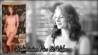 Redhead babe Jessica fucks hard to impress after intense audition