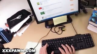I Fucked a Desperate College Babe for Free Stuffs in my Pawn Shop
