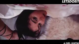 Two roommates get to know each other in a very intimate way