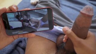Lil D jacks off to his own video featuring Julz Gotti