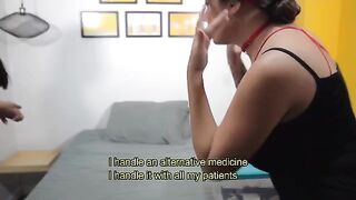 The doctor gave Salome Gil a great anal treatment for her illness