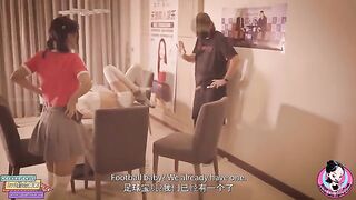 The Chinese student June Liu joined the local soccer club