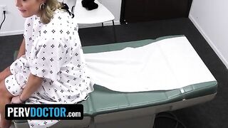 The doctor checked Mimi Monet’s big ass and gave a deep check-up