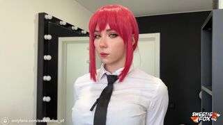 Makima, the dominant one, loves to dominate and fuck hard in pussy