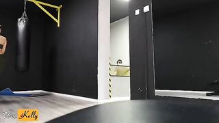 I crushed on my fitness colleague, we got intimate in the gym restroom
