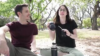 Day at the park turns into public blowjob adventure