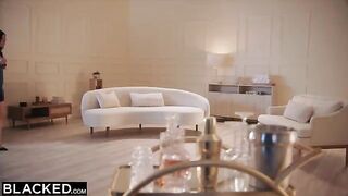 Petite teen Xxlayna gets her dream BBC from Blacked series
