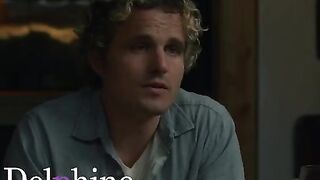 Maya Woulfe and her boyfriend have a sensual sex on the kitchen table