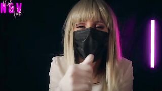 A crazy nurse in sexy latex will bring you to a powerful orgasm