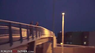 Big ass Indian model gets creampied after sucking a stranger’s cock hard