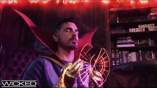 Ms. Marvel fucked by the cock of Dr. Strange in a marvelous scene