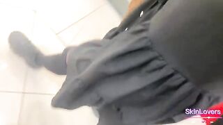 A tattooed artist and a cute 18-year-old girl getting fucked outdoors